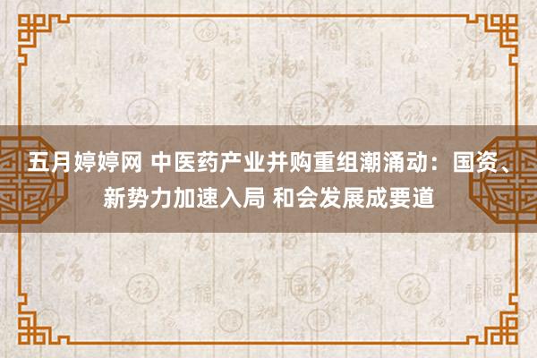 五月婷婷网 中医药产业并购重组潮涌动：国资、新势力加速入局 和会发展成要道