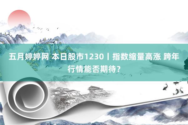 五月婷婷网 本日股市1230丨指数缩量高涨 跨年行情能否期待？