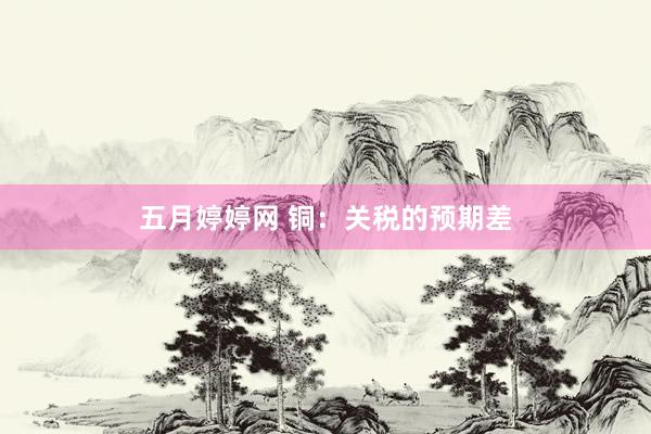 五月婷婷网 铜：关税的预期差